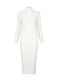 SPONGY BK/WT-28 Dress White
