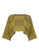 BLOCK MESH AP Top Dark Yellow