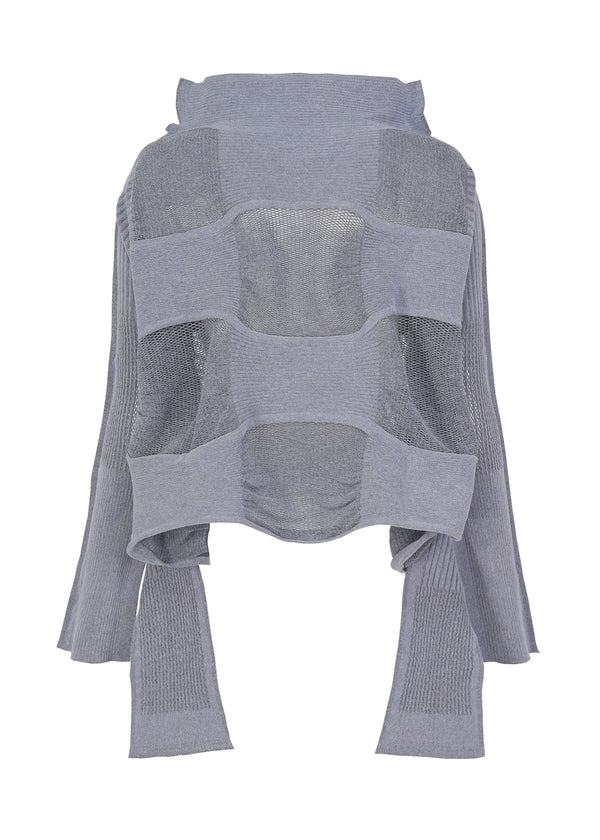 BLOCK MESH AP Top Light Purple