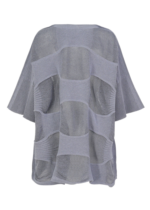 BLOCK MESH AP Top Light Purple