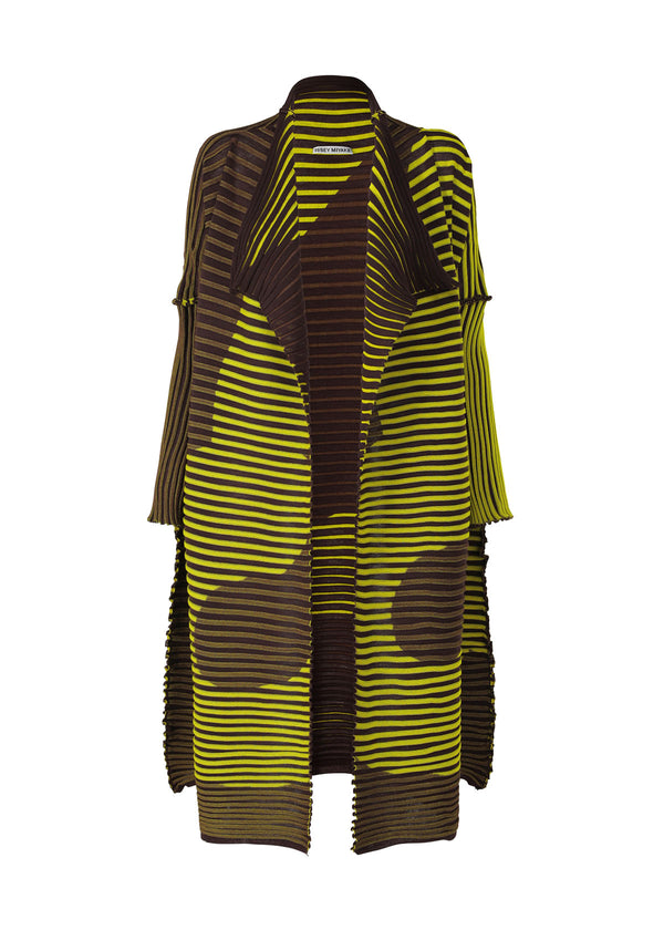 MEANDER KNIT Cardigan Brown-Hued