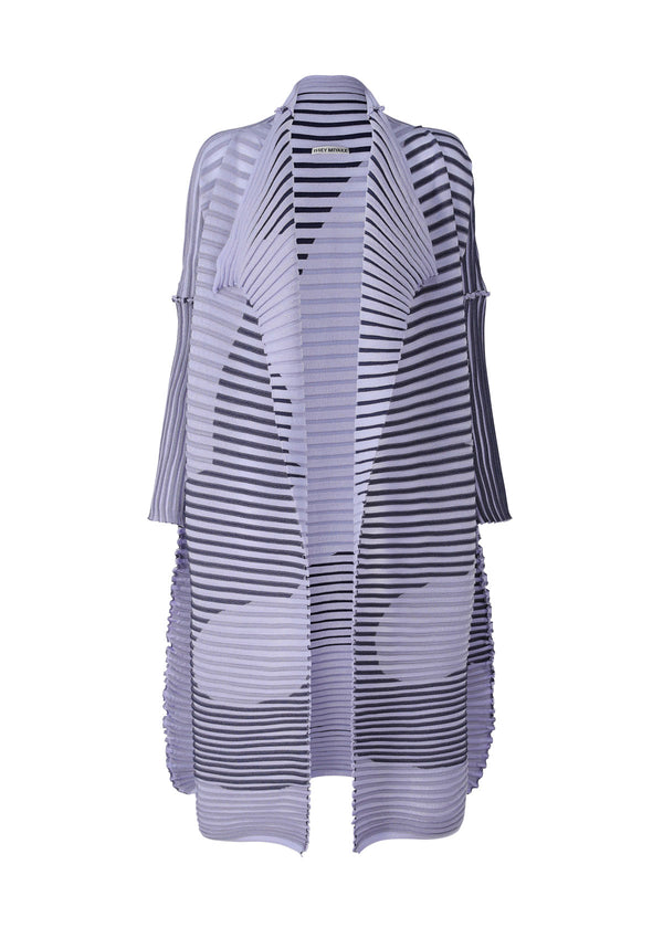 MEANDER KNIT Cardigan Purple-Hued