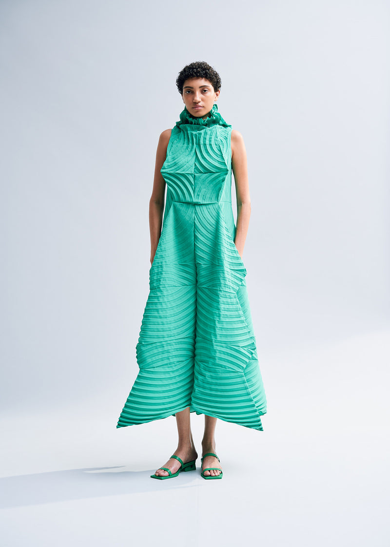 SEQUENCE PLEATS Dress Black