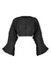 SEQUENCE PLEATS Shirt Black