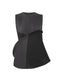 RIDGE PLEATS Shirt Black x Charcoal