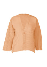CONCRETION PLEATS Cardigan Beige