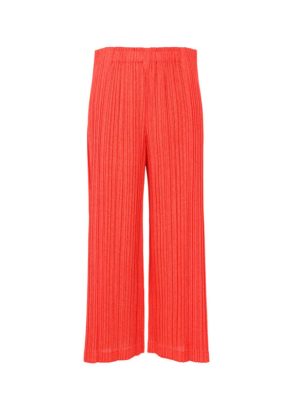 RAMIE PLEATS Trousers Scarlet