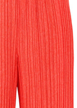 RAMIE PLEATS Trousers Scarlet