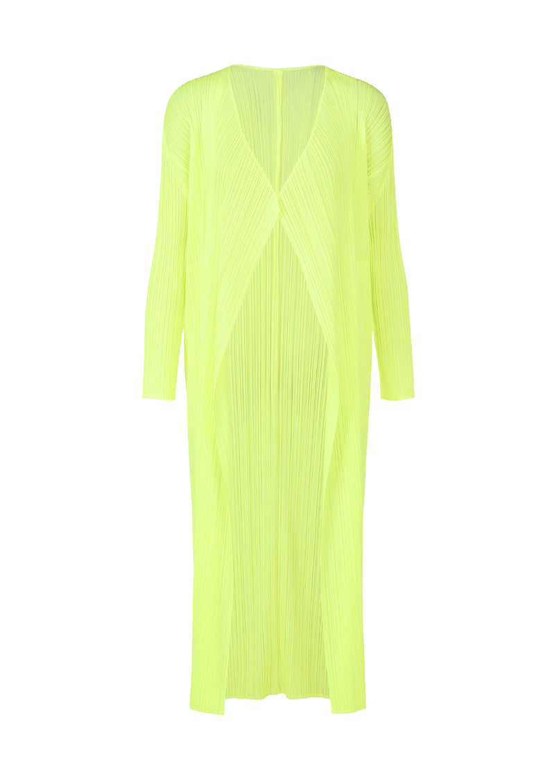BOUQUET COLORS Coat Neon Yellow