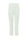 BOUQUET COLORS Trousers Mint White