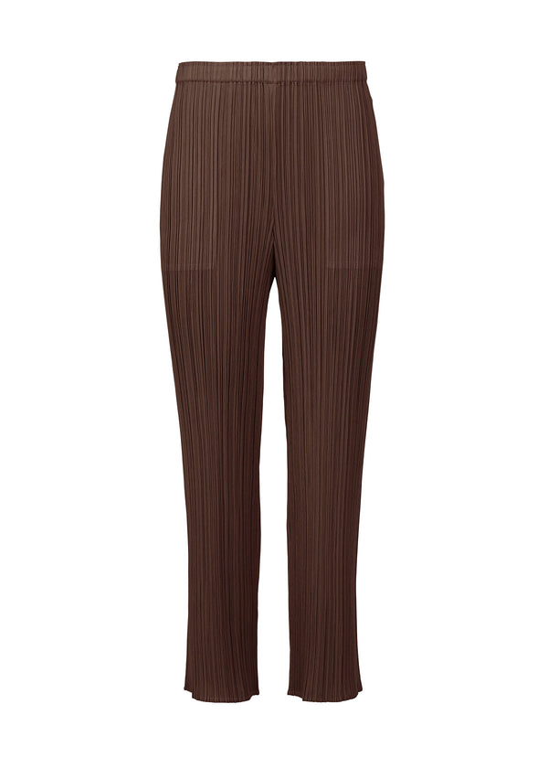 BOUQUET COLORS Trousers Dark Brown