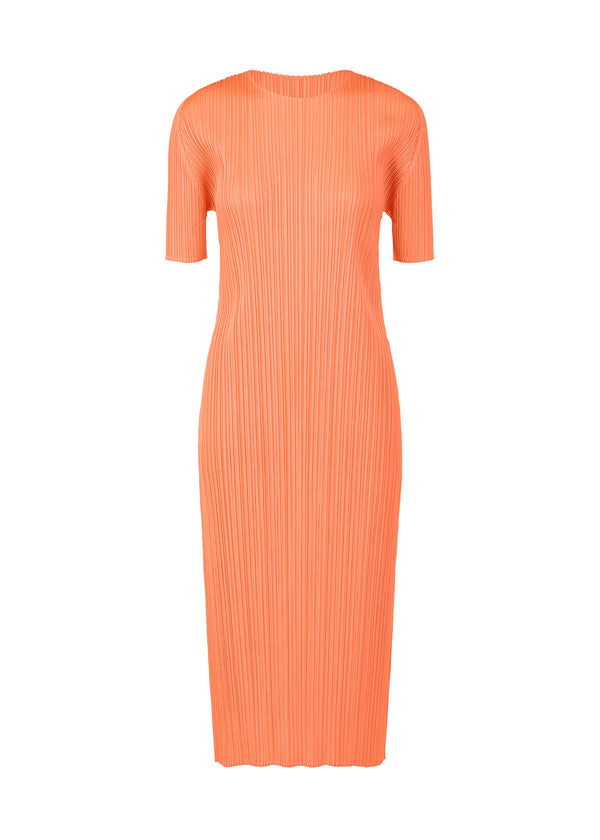 BOUQUET COLORS Dress Coral Orange