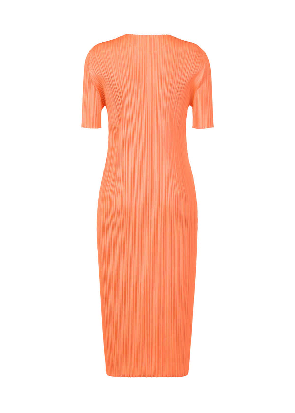 BOUQUET COLORS Dress Coral Orange
