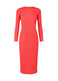 MONTHLY COLORS : OCTOBER Dress Red