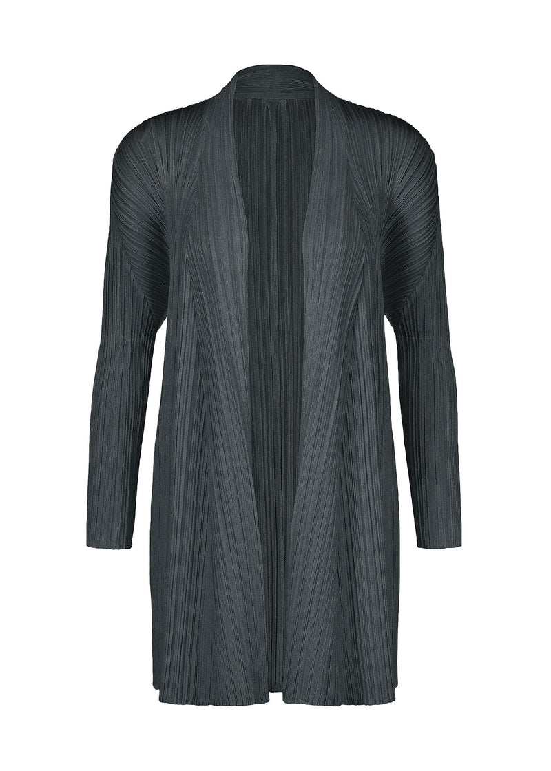 MELLOW PLEATS Coat Ink Black