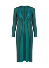 MERRY BICOLOR Coat Green