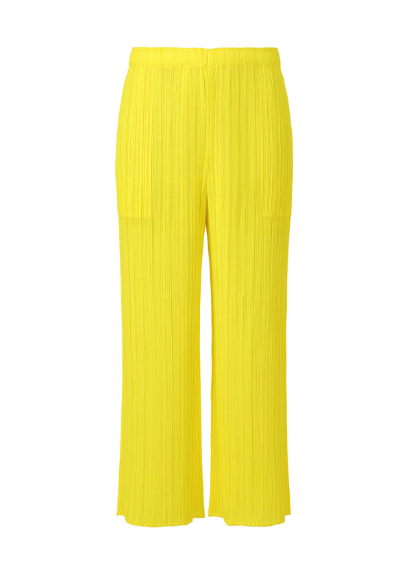MONTHLY COLORS : APRIL Trousers Yellow