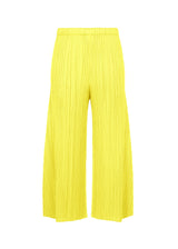 MONTHLY COLORS : MAY Trousers Lemon Yellow