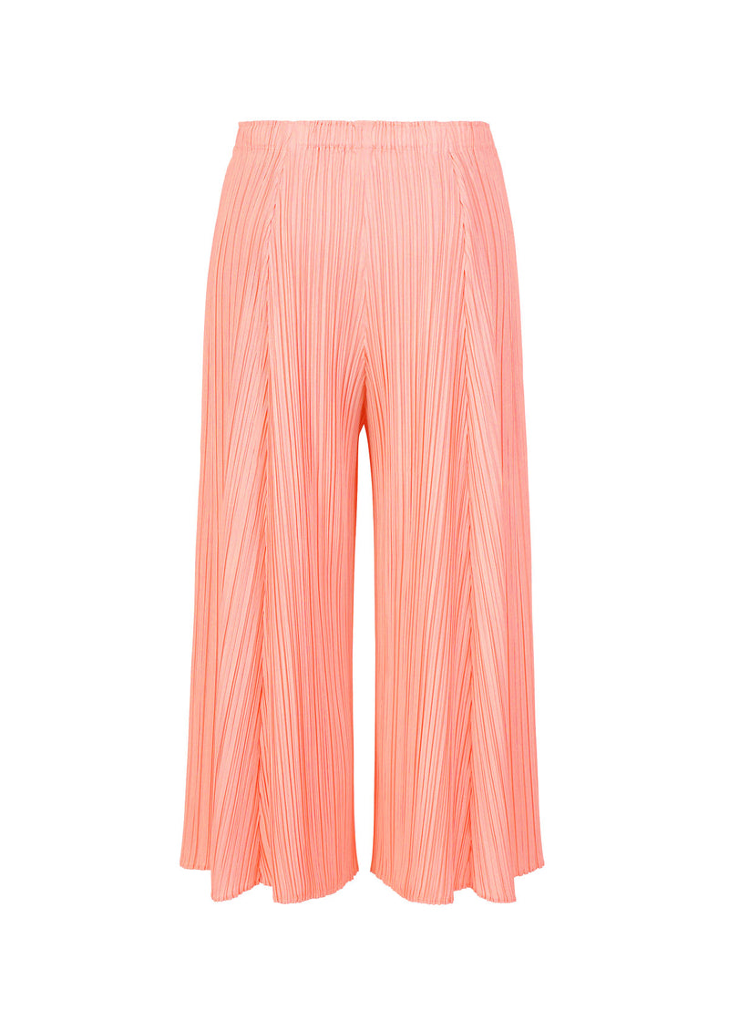 MELLOW PLEATS Trousers Coral Pink