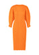 MONTHLY COLORS : JANUARY Dress Yellow Orange