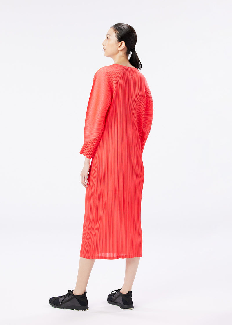 MONTHLY COLORS : JANUARY Dress Neon Red