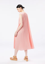 MELLOW PLEATS Dress Apricot