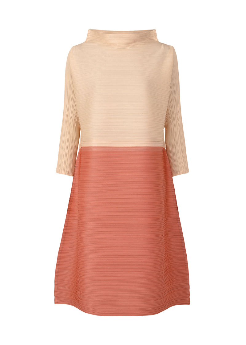 SWING Dress Ivory x Pink
