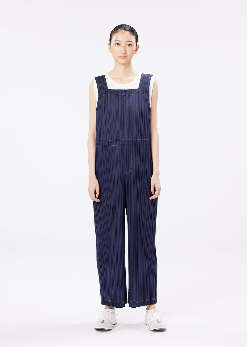 RAMIE DENIM Jumpsuit Off White | ISSEY MIYAKE ONLINE STORE UK