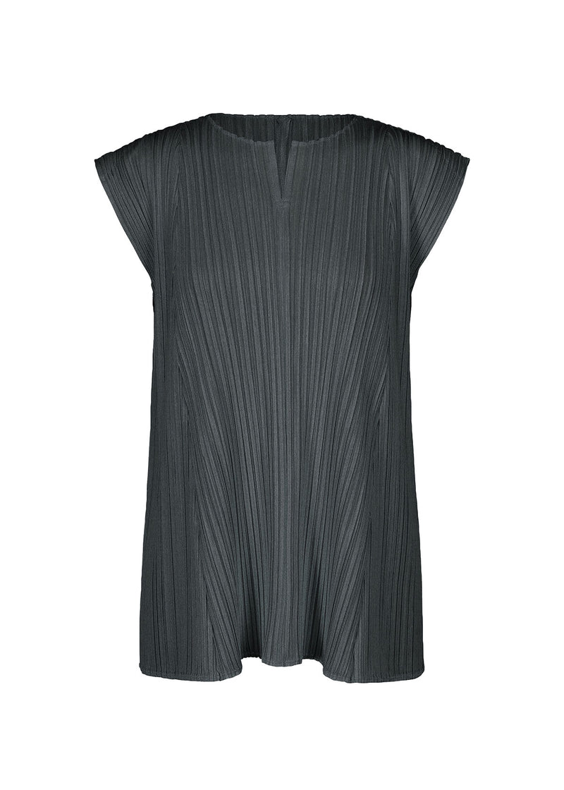 MELLOW PLEATS Top Ink Black