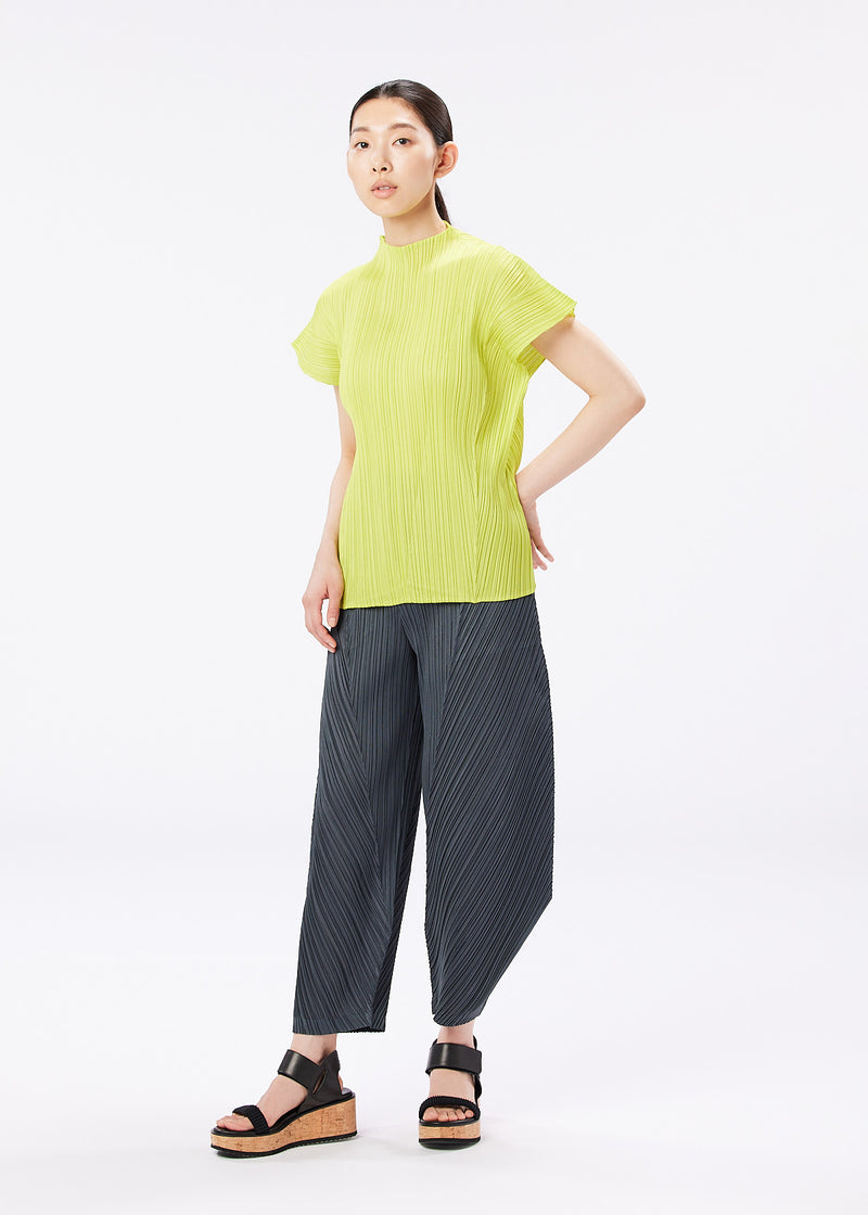 BALMY Top Yellow Green