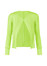 MONTHLY COLORS : FEBRUARY Cardigan Yellow Green