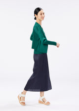 MONTHLY COLORS : MARCH Cardigan Deep Green