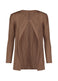 MONTHLY COLORS : JUNE Cardigan Greyish Brown