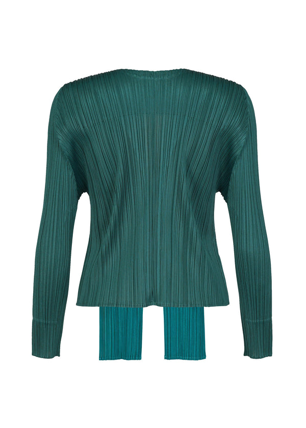 MERRY BICOLOR Cardigan Green