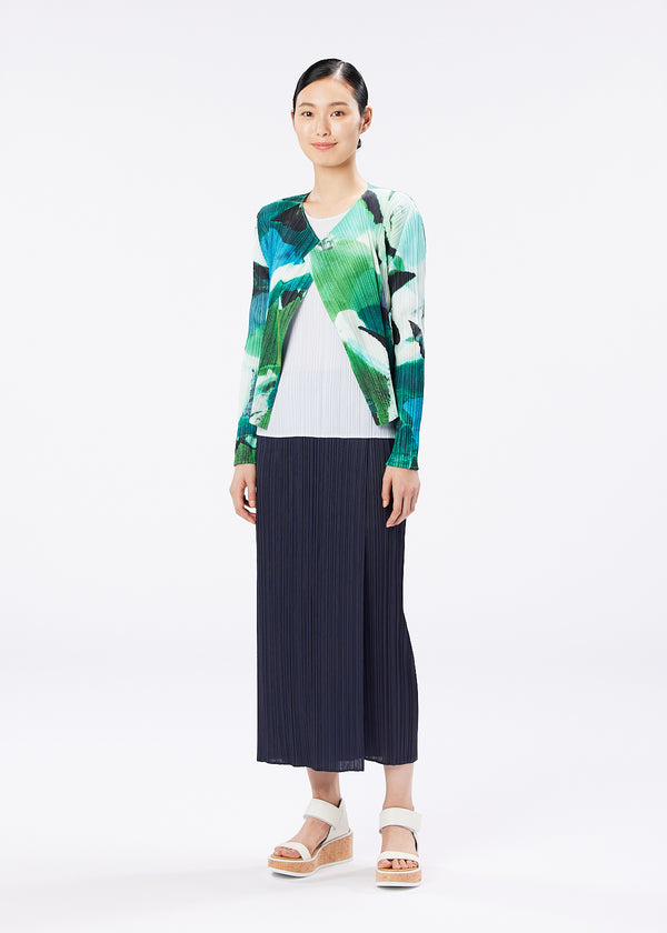 PETAL WALTZ Cardigan Green
