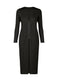 MONTHLY COLORS : DECEMBER Coat Black