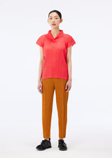 MONTHLY COLORS : JULY Trousers Neon Red