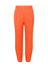 MONTHLY COLORS : OCTOBER Trousers Orange
