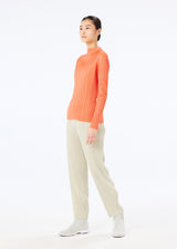 MONTHLY COLORS : OCTOBER Trousers Orange