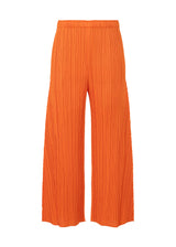 MONTHLY COLORS : NOVEMBER Trousers Dark Orange