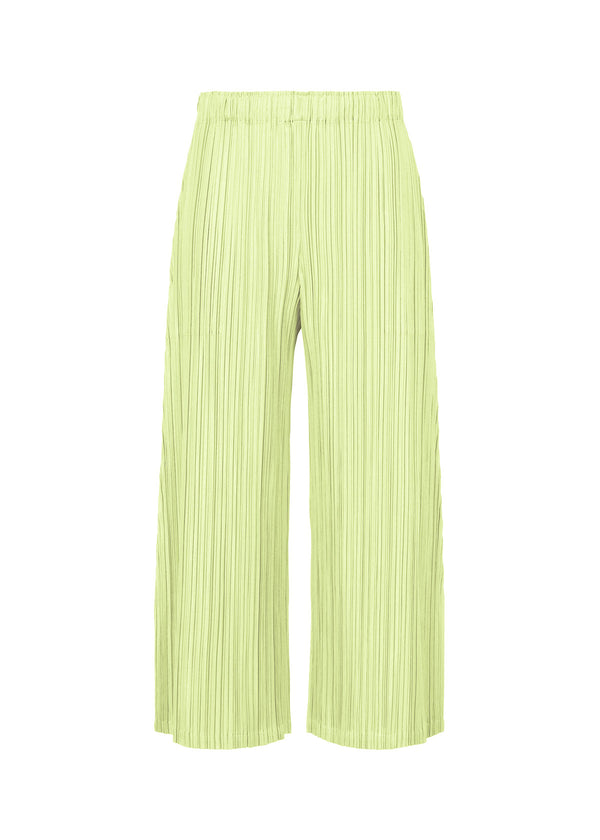 MELLOW PLEATS Trousers Apple Green