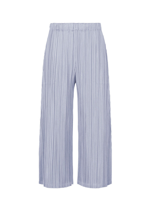 MELLOW PLEATS Trousers Greyish Blue