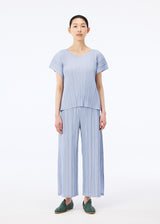 MELLOW PLEATS Trousers Greyish Blue