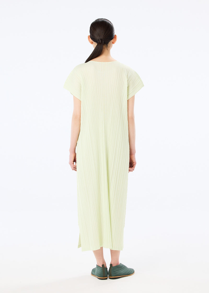 MELLOW PLEATS Dress Apple Green