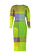 MIXING Dress Green