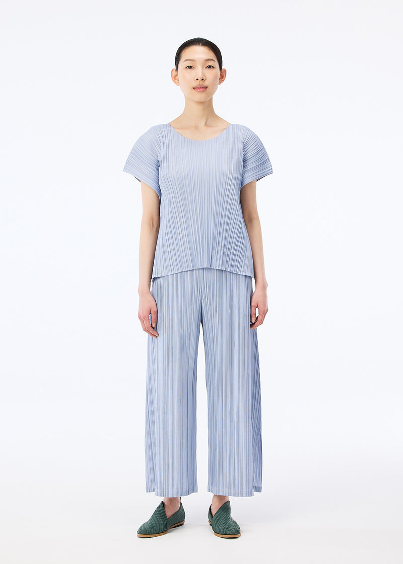 MELLOW PLEATS Top Burnt Orange