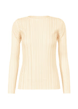 SOFT PLEATS Top Off White