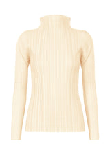 SOFT PLEATS Top Off White