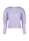 MONTHLY COLORS : OCTOBER Cardigan Pale Lavender