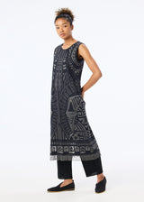 A-POC SPARKLE Dress Turquoise Green